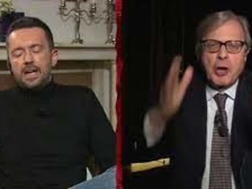 Come gode Vittorio Sgarbi! Ne dice di tutti i colori ad Andrea Scanzi e il giudice lo assolve, la telerissa cult