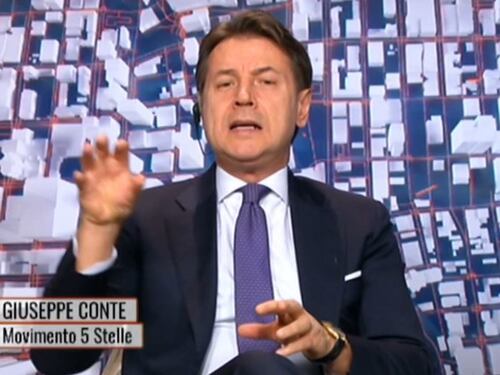 Zona Bianca, Conte contro Renzi: la sua politica mi fa orrore