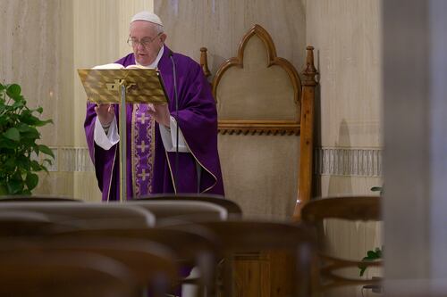 Papa Francesco concede l'indulgenza plenaria con la preghiera in streaming del 27 marzo