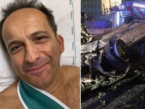 Grave incidente per il comico Uccio De Santis. Vivo per miracolo