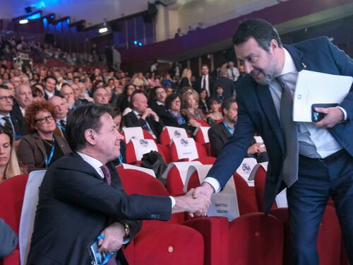 Europee, Salvini “chiama” Conte al confronto. Ma il capo del M5S non ci casca