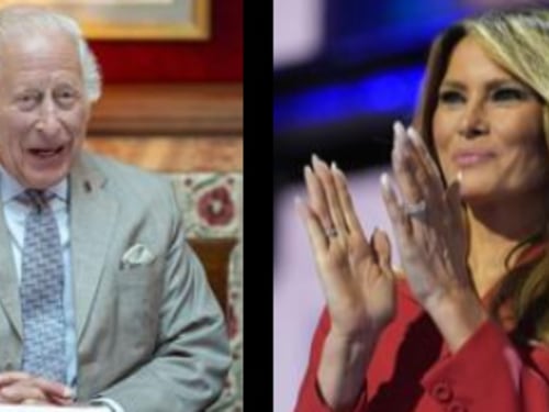 Re Carlo, la confessione di Melania Trump: "Corrispondenza continua"