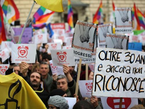 Le unioni civili sono legge Via libera del governo ai decreti attuativi