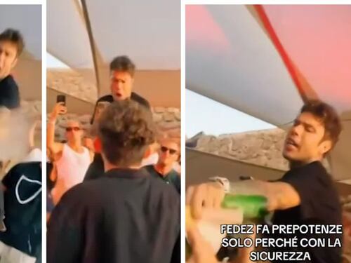 Fedez “scalcia” un fan in discoteca. Social in subbuglio dopo il video di Striscia la Notizia