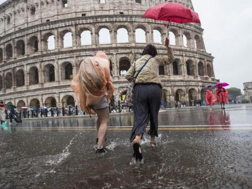 Temporali, vento e mareggiate: allerta meteo a Roma e nel Lazio