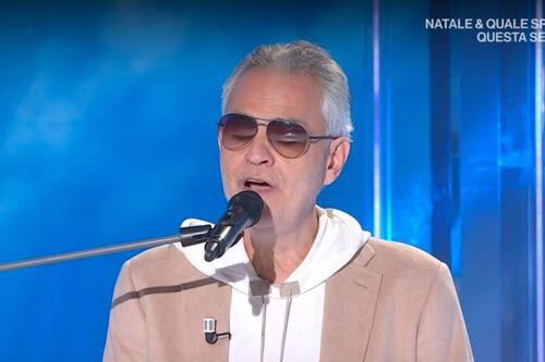 Domenica In, Bocelli con la famiglia da Mara Venier: esplode la polemica