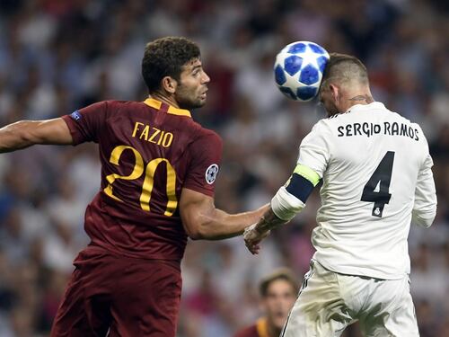La Roma affonda a Madrid. Tris Real con Isco, Bale e Mariano