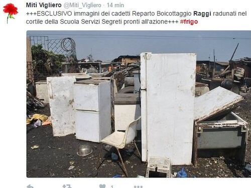 Raggi denuncia il Frigogate E il web si scatena