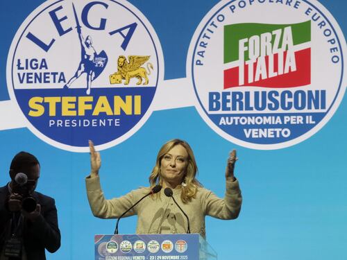 Il centrodestra tira la volata a Stefani in Veneto. Meloni: "Sulla giustizia non fatevi fregare"