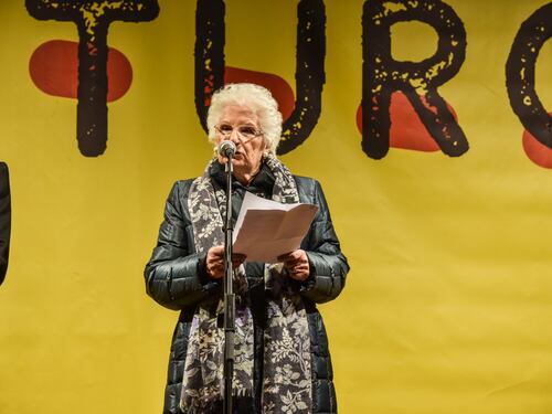 Liliana Segre, basta una frase e spazza via il Nobel