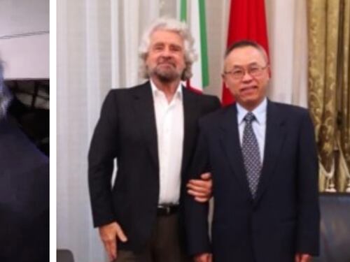Beppe Grillo con la mascherina prima di Natale. Furono i cinesi ad avvisarlo del virus?