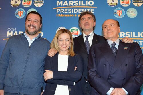 Regionali in Abruzzo, vola il centrodestra. Vince Marsilio. Boom Lega, flop M5S