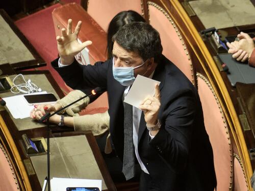 Renzi vince se butta giù Conte