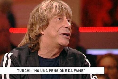 Enzo Paolo Turchi disperato in tv: "Ho una pensione da fame"