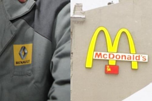 Colossi occidentali via dalla Russia: Renault cede le attività allo Stato, McDonald’s vende tutti i fast food
