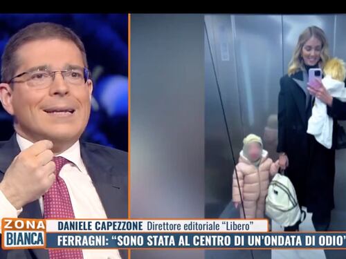 Zona Bianca, Capezzone boccia Ferragni da Fazio: “Nessuna spiegazione convincente”