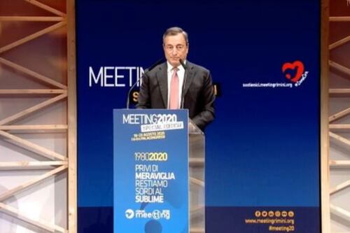 Meeting Rimini, Mario Draghi detta la linea all'Ue: così si riparte. Ma è allarme sui giovani