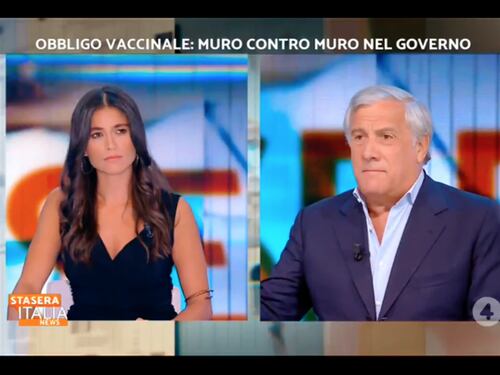 Stasera Italia, Antonio Tajani smaschera Enrico Letta: alza i toni per nascondere difficoltà e problemi della sinistra