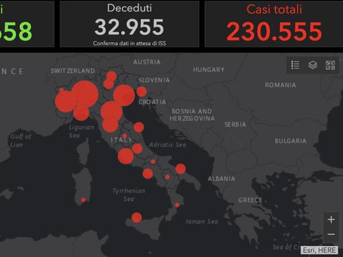 Coronavirus, morti e contagi in calo a otto giorni dalla fine del lockdown