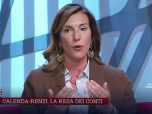 Tagadà, la profezia di Raffaella Paita: Carlo Calenda guiderà il Terzo Polo