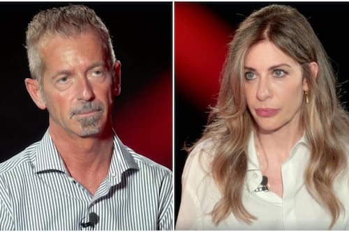 Belve Crime, Bossetti stoppato da Fagnani: "Non può fare quella faccia". L'attacco al padre di Yara