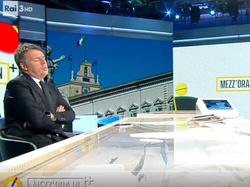 Mezz'Ora In Più, Lucia Annunziata prende in giro Matteo Renzi: "L'unico che poteva essere qui"