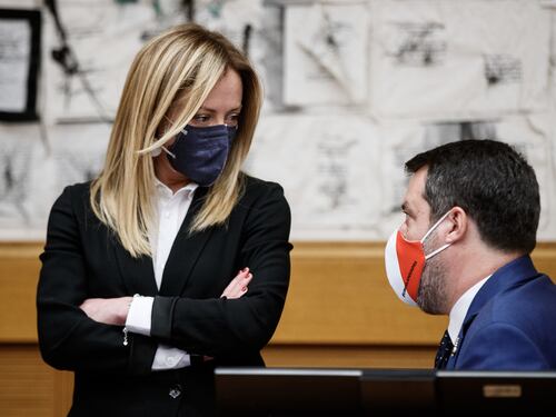 Centrodestra a nervi tesi. Ancora scintille tra Giorgia Meloni e Matteo Salvini