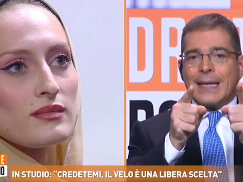 Dritto e rovescio, l'ipocrisia sul velo scatena Capezzone: sfuriata memorabile