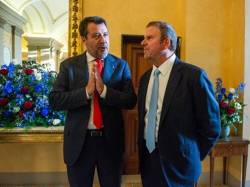 "Ponte sullo Stretto meglio del Golden gate", l'elogio dell'ambasciatore americano Fertitta a Salvini