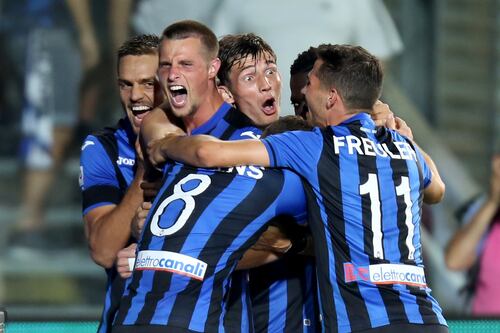Il Frosinone stecca la prima. L'Atalanta cala il poker