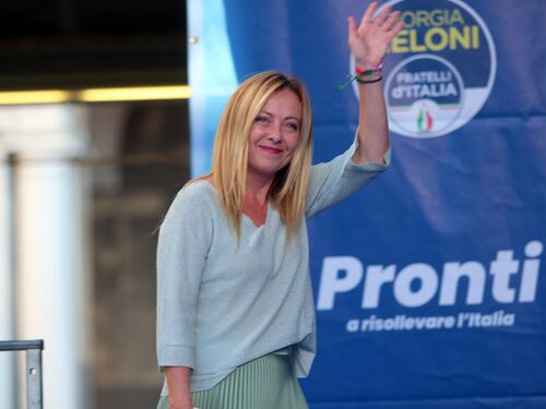 Sondaggio esposivo, per un italiano su due Giorgia Meloni sarà premier