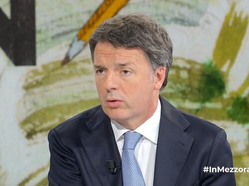 In mezz'ora, Matteo Renzi contro l'Unione europea: non ci sono leader