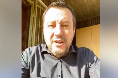 L'appello di Matteo Salvini contro la Merkel: ci vuole Mario Draghi
