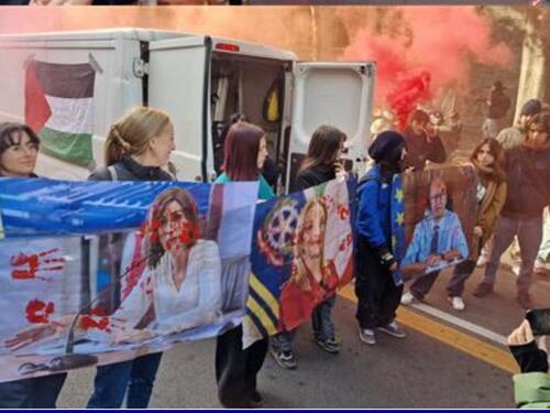 Cortei scuola, Valditara: "Replicanti degli estremisti degli anni '70". Meloni: "Violenza inaccettabile"