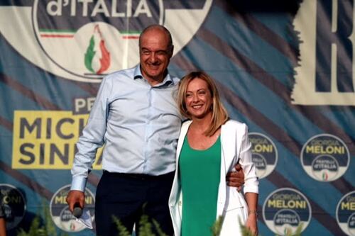 Fratelli d'Italia alla conquista di Roma con Michetti. Poi Meloni punta il governo