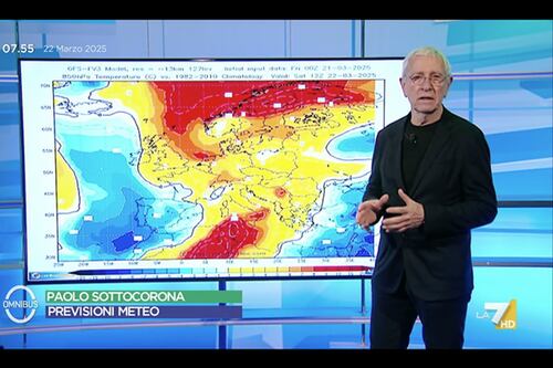 Meteo, Sottocorona e la fine di marzo: piogge e temperature sopra le medie