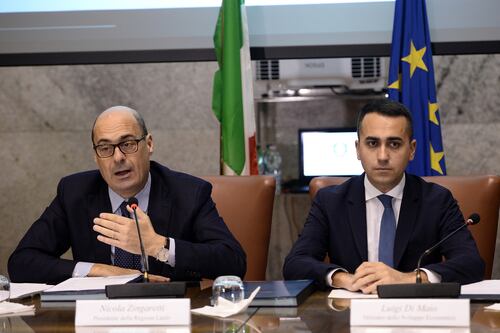 Di Maio e Zingaretti, vertice di governo. Cosa si sono detti