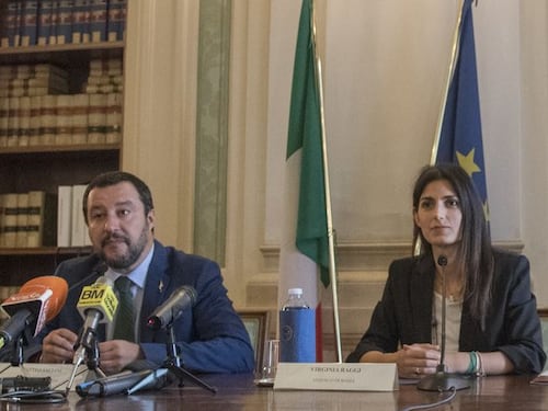 Salvini-Raggi, nuovo round sulla "monnezza" di Roma