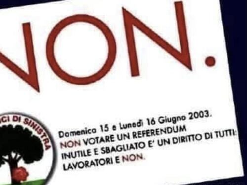 Pd smemorato sul referendum, la campagna dei Ds che smaschera la sinistra