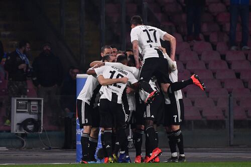 La Juventus passa a Napoli e vola a +16