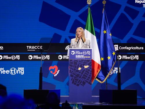 Meloni al Meeting lancia il Piano Casa. La bordata ai "giudici politicizzati"