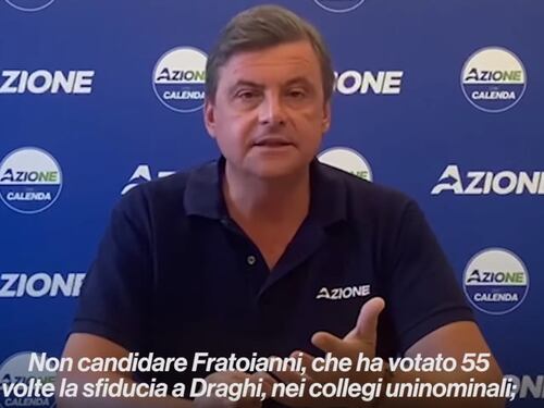 Carlo Calenda verso il terzo polo. Il leader di Azione scarica Letta: "Se dice no è responsabile della rottura"