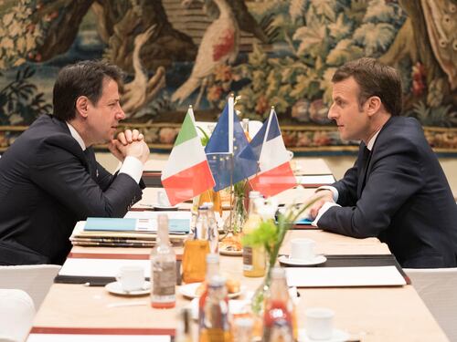Macron gela Conte sulla revisione della Tav"Rivedere l'opera? Non ho tempo da perdere"