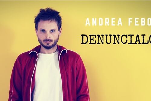 "Denuncialo", il nuovo singolo di Andrea Febo dopo il successo a Sanremo