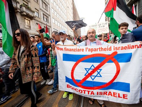 Medio Oriente, alla manifestazione pro-Hamas anche un ex brigatista