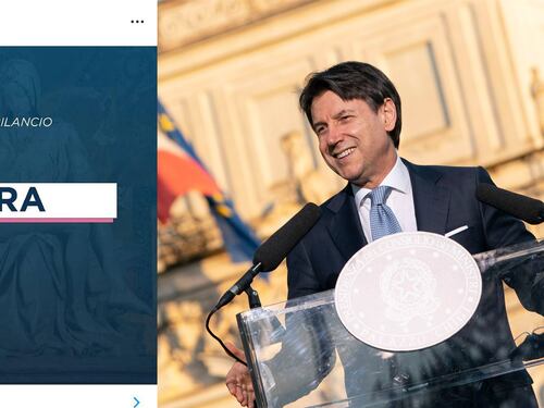 L'ultima del vanitoso Conte: si sponsorizza i post su Instagram