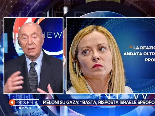 Meloni su Gaza, l'elogio di Mieli e la mazzata alla sinistra: "Parole definitive"