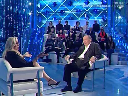 Galeazzi ritorna dalla Venier, drammatica confessione a Domenica in