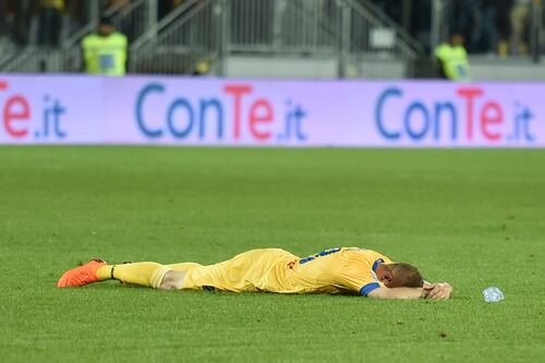 Beffa Frosinone, Parma in A