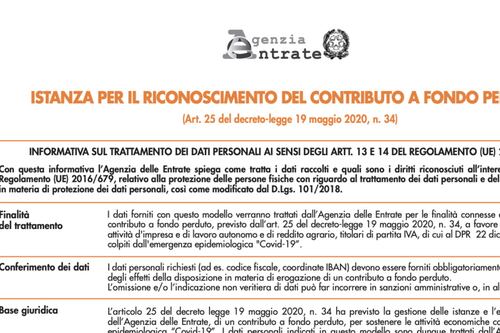 Contributi a fondo perduto, via alle domande all'Agenzie delle entrate per il bonus 1000 euro. Ecco come fare